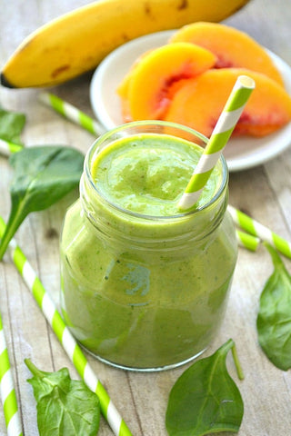 Mango Peach Green Smoothie