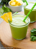 Mango Peach Green Smoothie